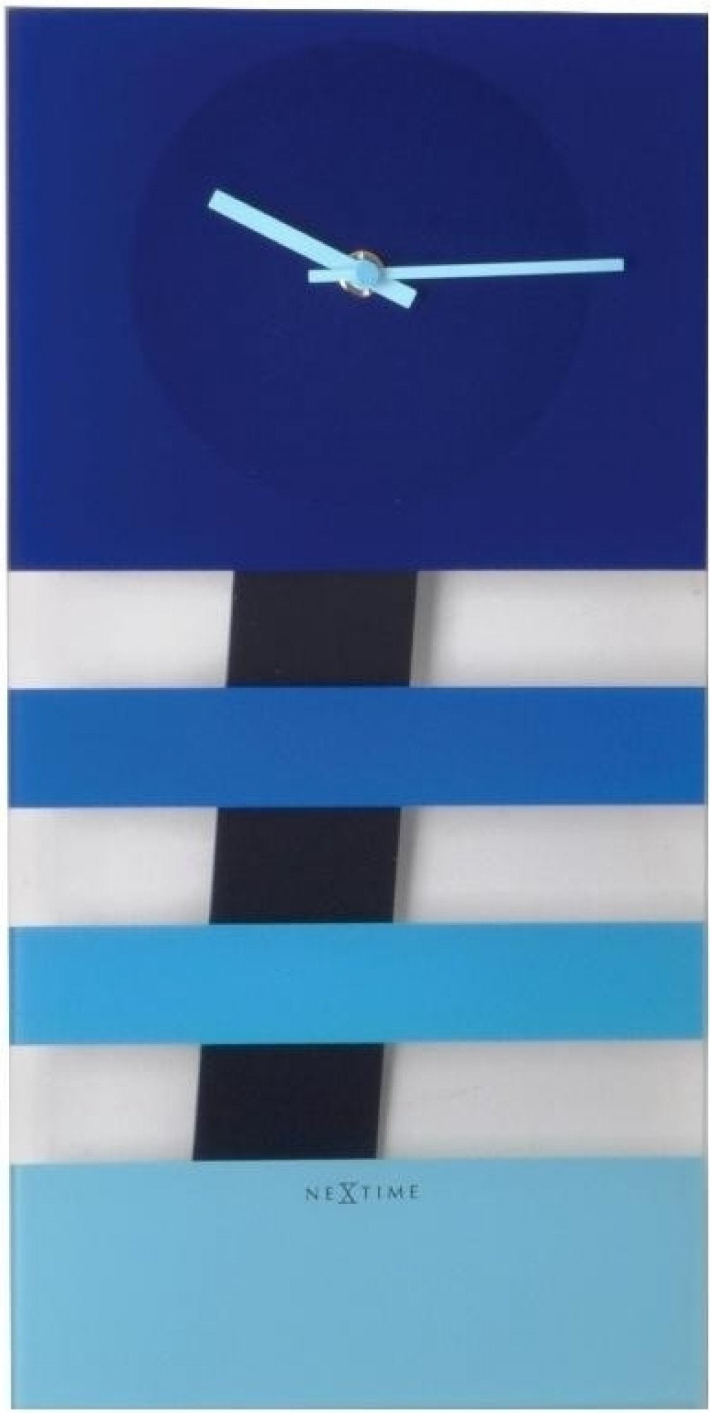 Nextime 2855BL Unisex Wandklok 38X19CMmm