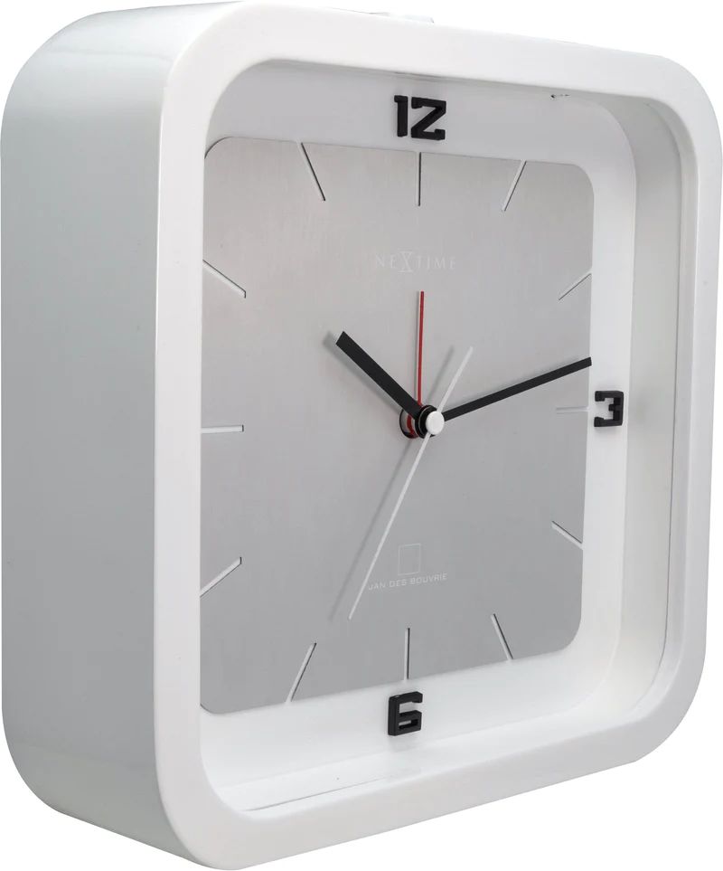 Nextime 5221WI Unisex Klok 20X20X6CMmm