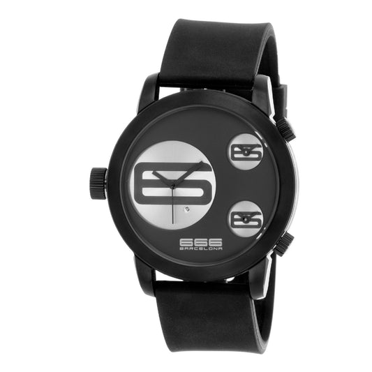 666Barcelona 666-340 Heren Horloge 47mm