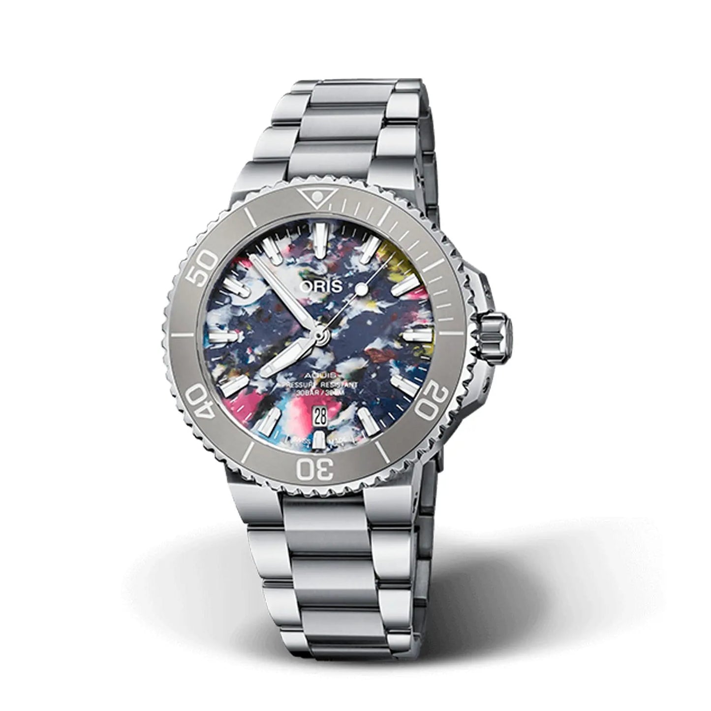 Oris 7766-4150-Set Heren Horloge 41,50mm 30 ATM