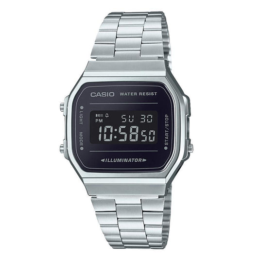 Casio A-168WEM-1 Unisex Horloge 35mm 3 ATM