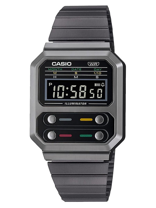 Casio A100WEGG-1AEF Unisex Horloge 33 mm 3 ATM