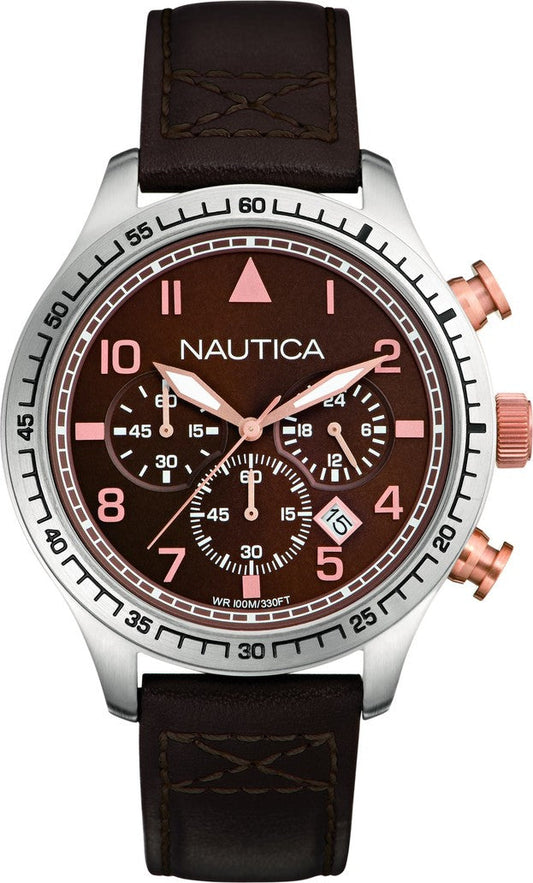 Nautica A17655G Heren Horloge 46mm 10 ATM