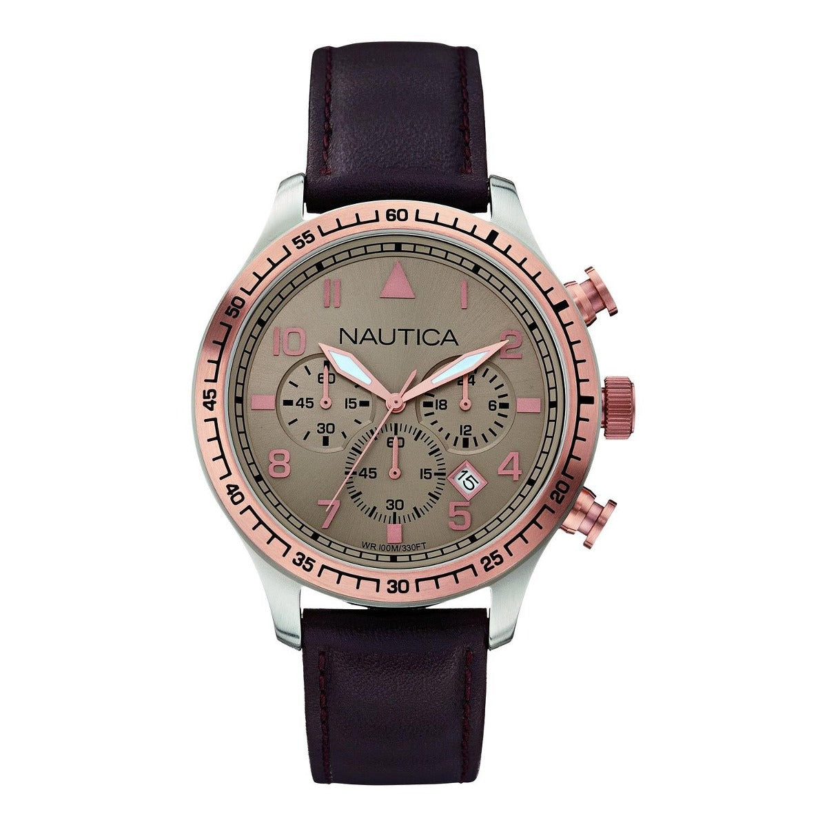 Nautica A17656G Heren Horloge 44mm 10 ATM