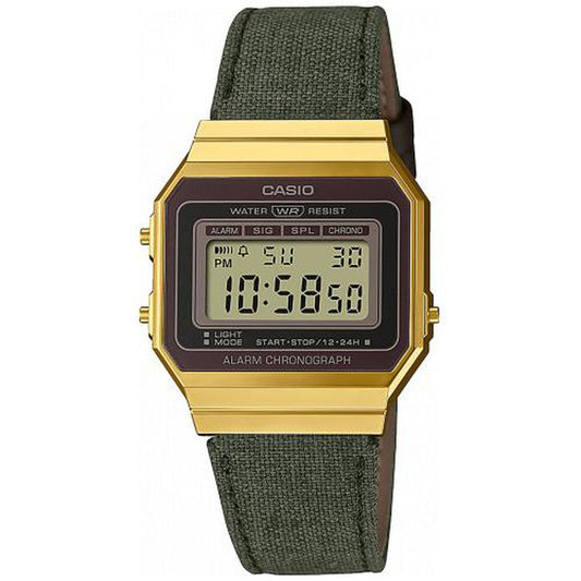 Casio A700WEGL-3AEF Heren Horloge 37,4 mm 3 ATM