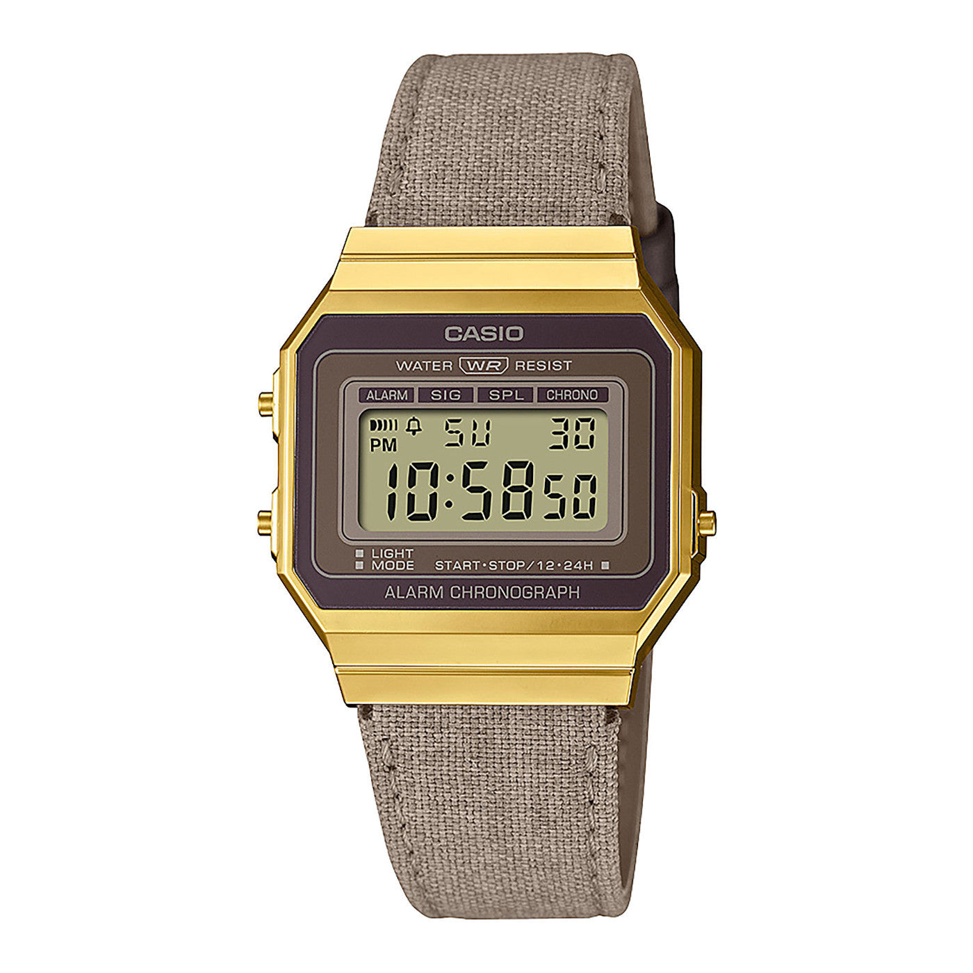 Casio A700WEGL-5AEF Heren Horloge 37,4 mm 3 ATM