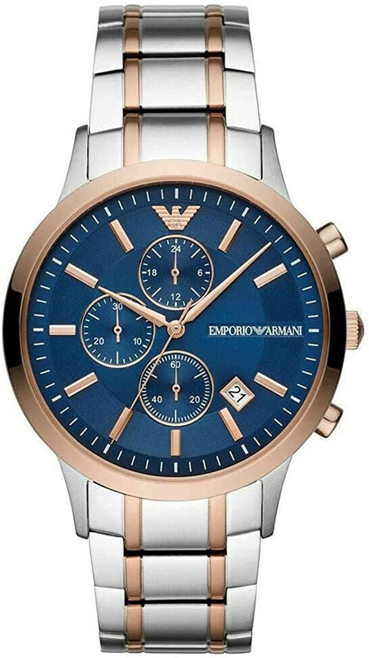 Armani AR80025 Heren Horloge 43mm 5ATM