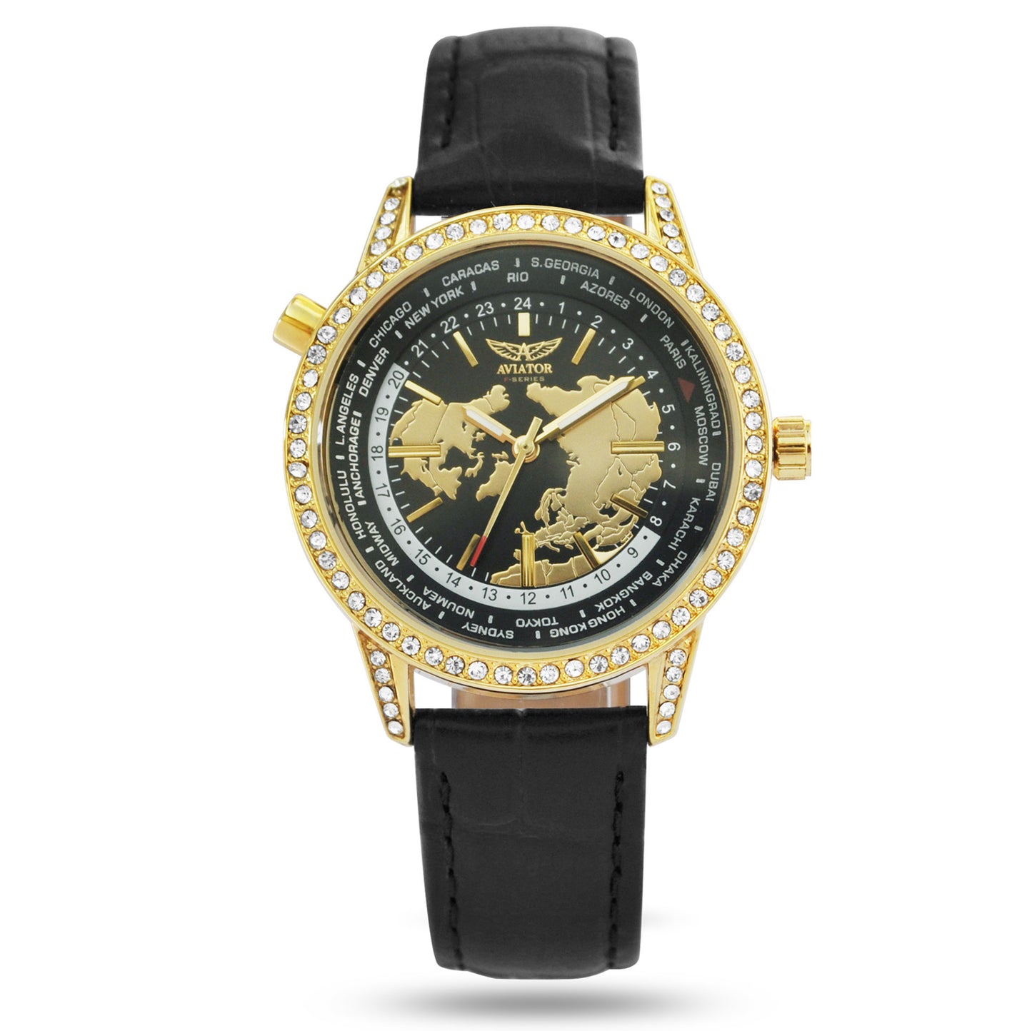 Aviator AVW8633L03 Dames Horloge 38mm 3 ATM