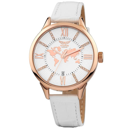 Aviator AVW8636L14 Dames Horloge 39mm 3 ATM