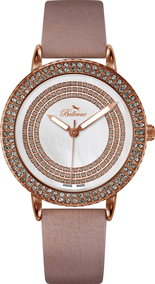 Bellevue B.45 Dames Horloge 35mm 5 ATM