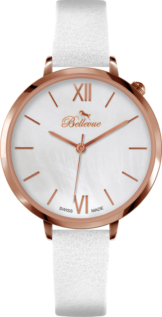 Bellevue B.46 Dames Horloge 35mm 5 ATM