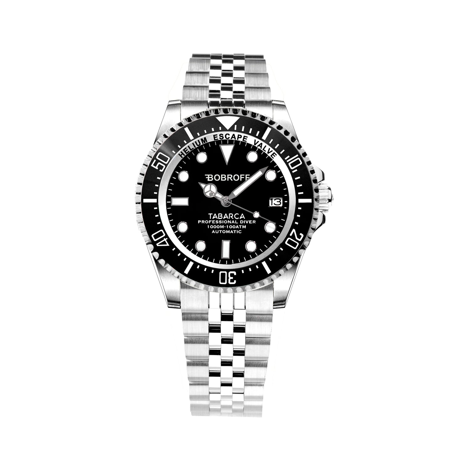 Bobroff BF0001-BFSTJ Heren Horloge 44mm 100 ATM