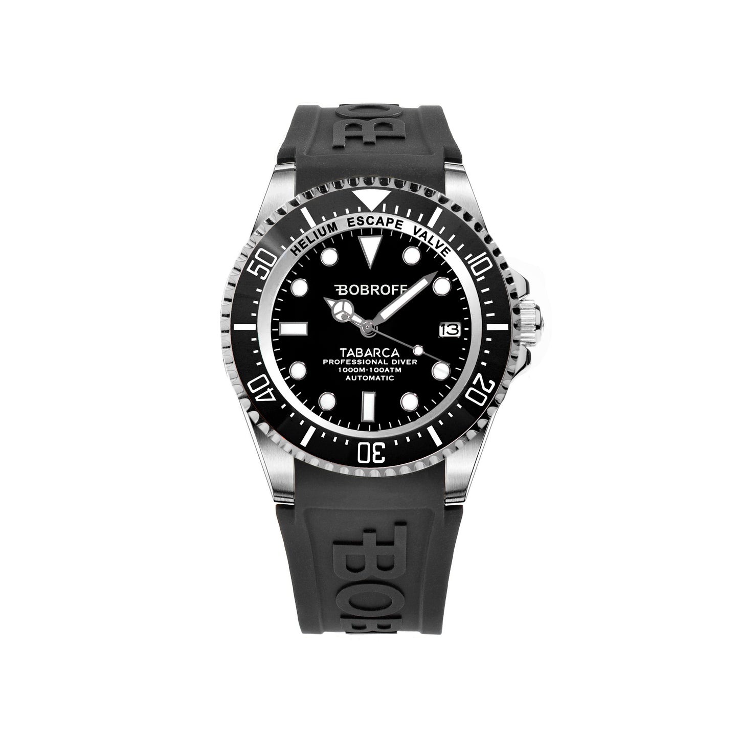 Bobroff BF0001-BFSTN Heren Horloge 44mm 100 ATM