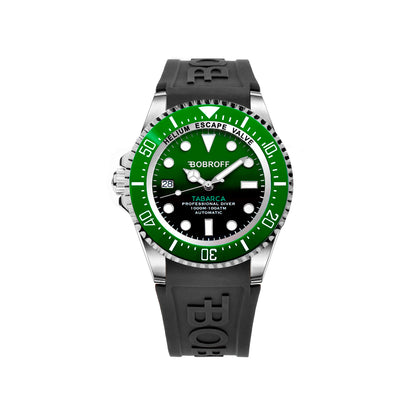 Bobroff BF0002ibv-BFSTN Heren Horloge 42mm 100 ATM