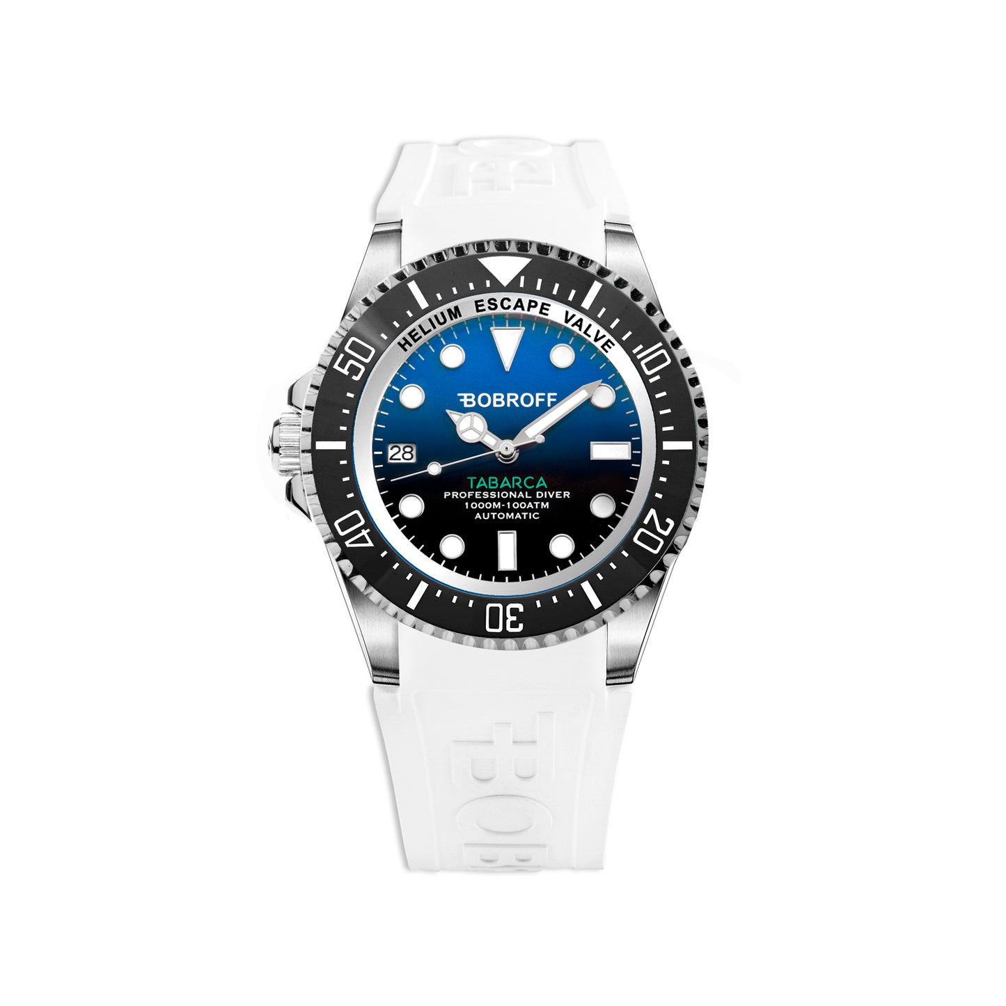 Bobroff BF0003i-BFSTB Heren Horloge 42mm 100 ATM