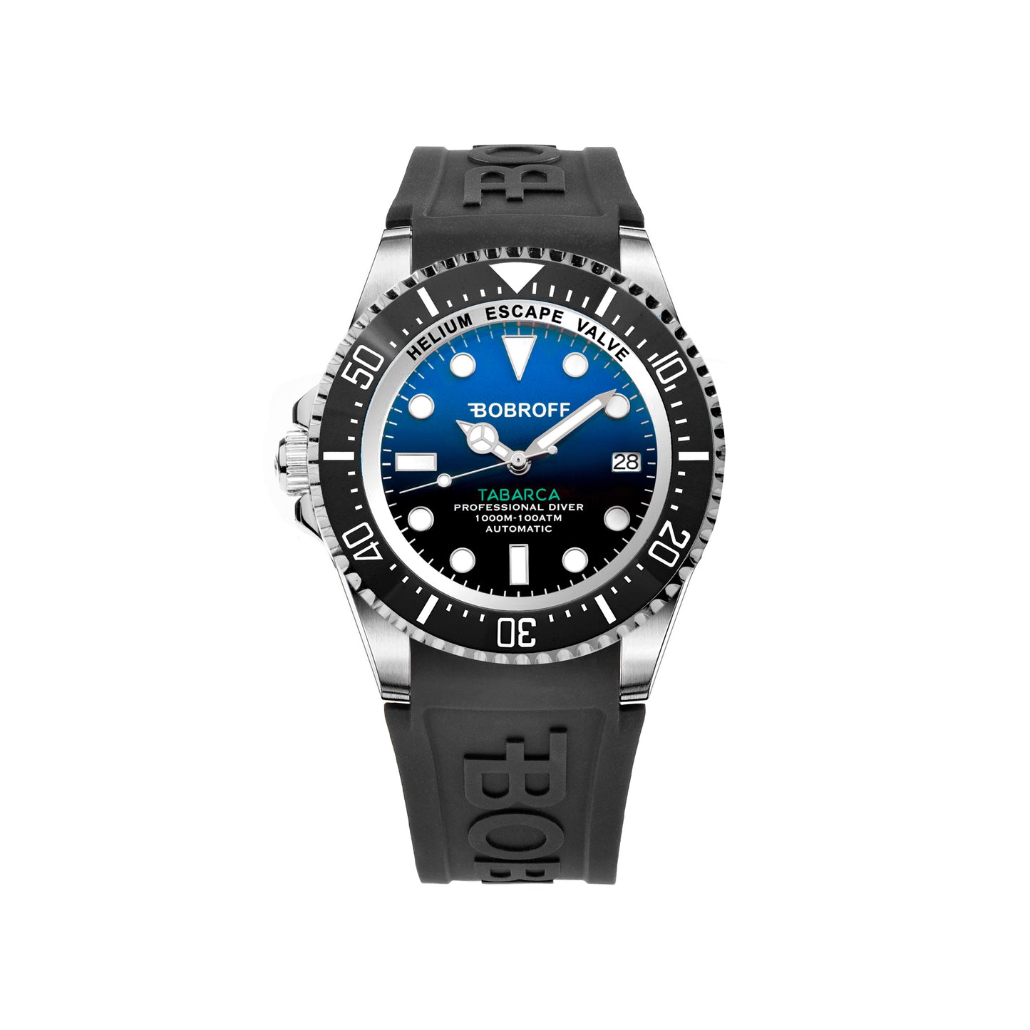 Bobroff BF0003i-BFSTN Heren Horloge 44mm 100 ATM