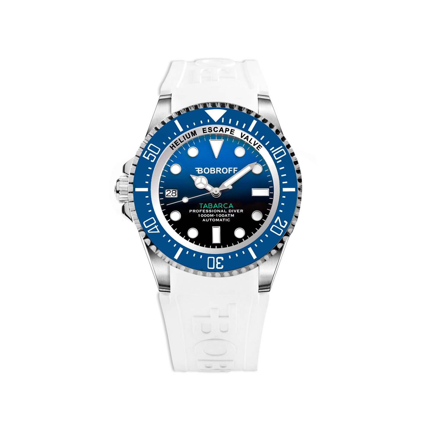 Bobroff BF0003iba-BFSTB Heren Horloge 42mm 100 ATM