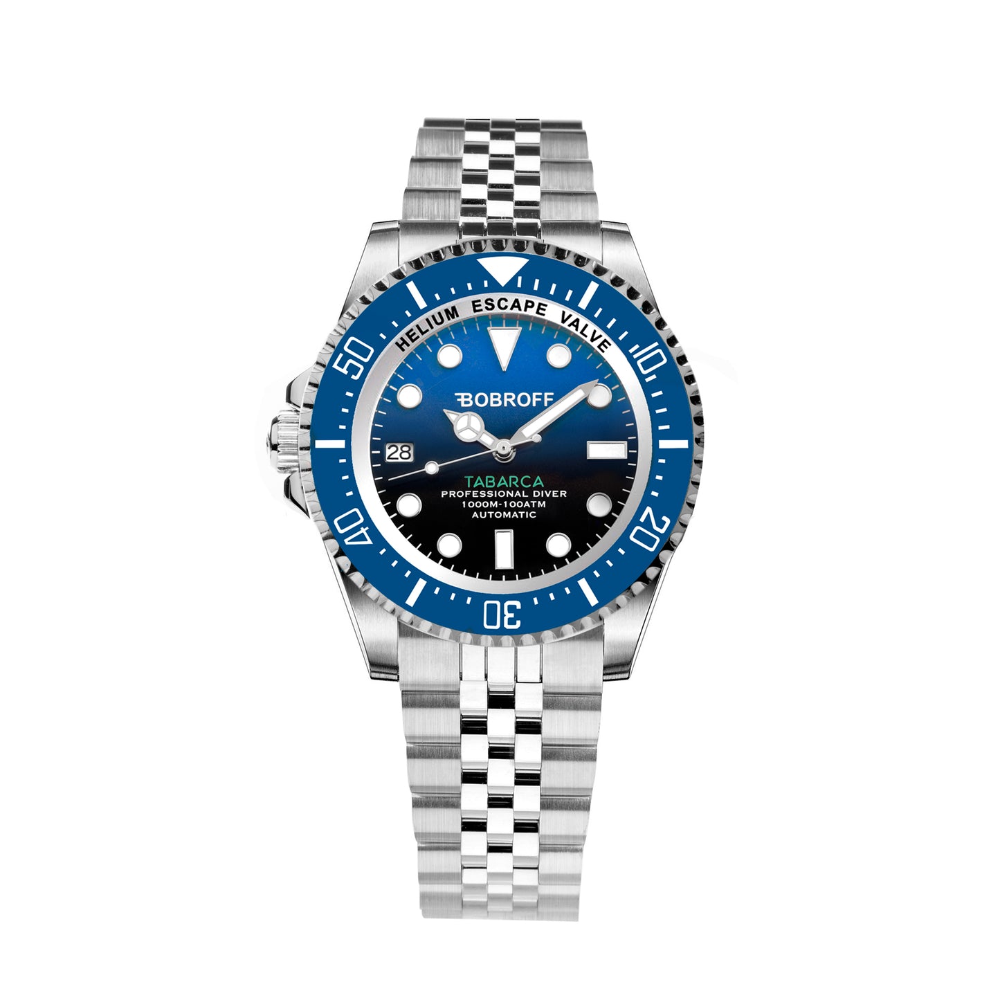 Bobroff BF0003iba-BFSTJ Heren Horloge 42mm 100 ATM