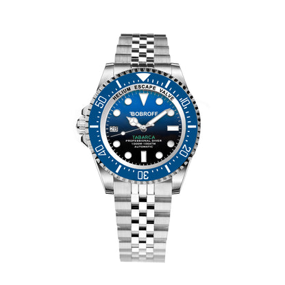 Bobroff BF0003iba-BFSTJ Heren Horloge 42mm 100 ATM