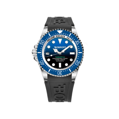 Bobroff BF0003iba-BFSTN Heren Horloge 42mm 100 ATM