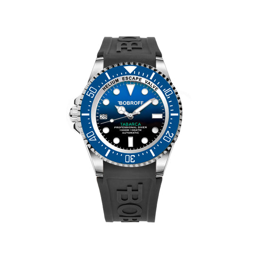 Bobroff BF0003iba-BFSTN Heren Horloge 42mm 100 ATM