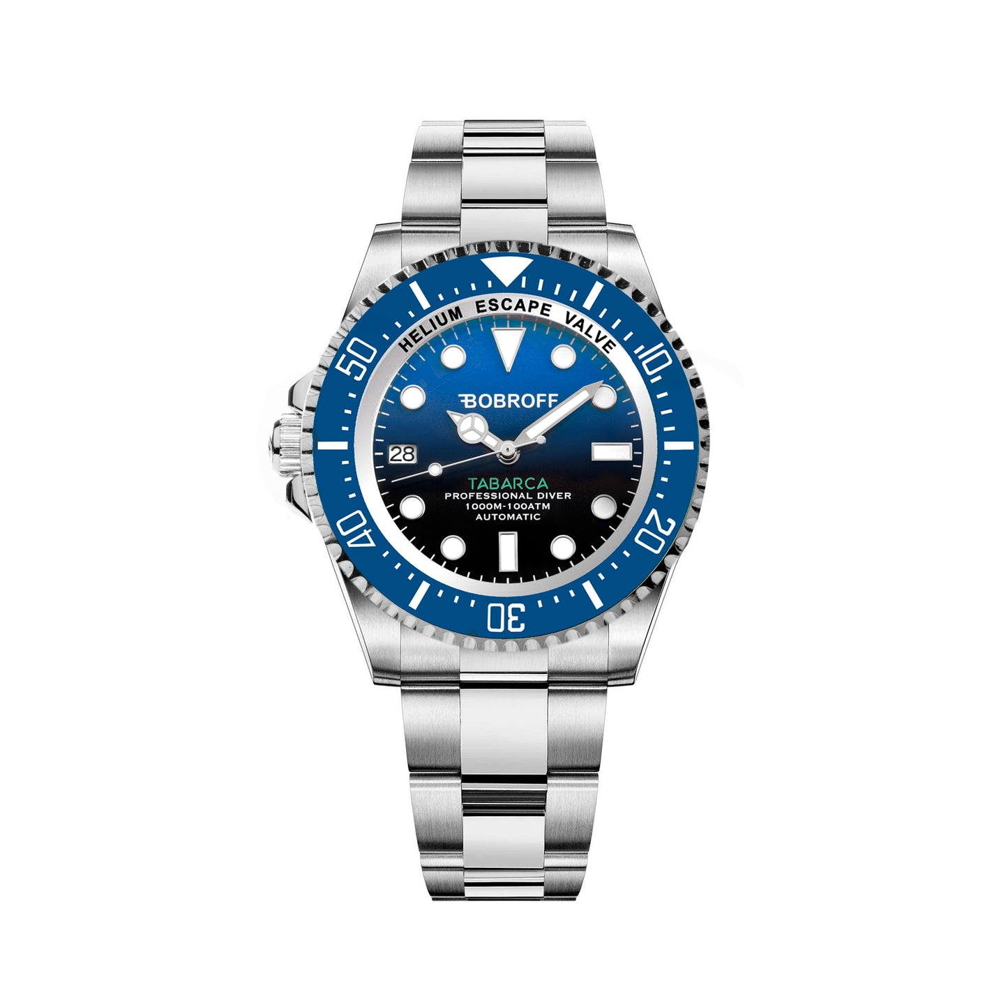 Bobroff BF0003iba Heren Horloge 42mm 100 ATM