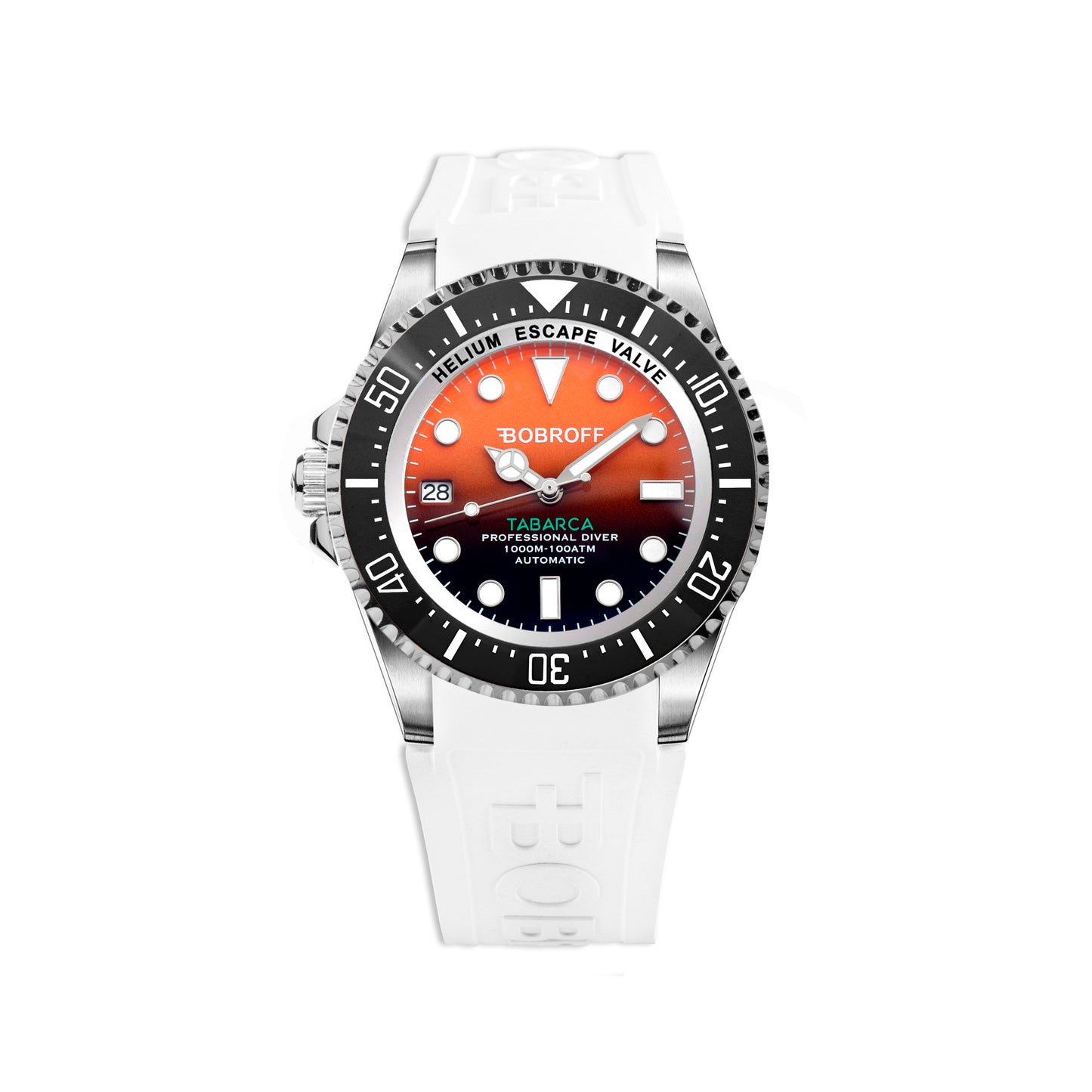 Bobroff BF0004i-BFSTB Heren Horloge 42mm 100 ATM