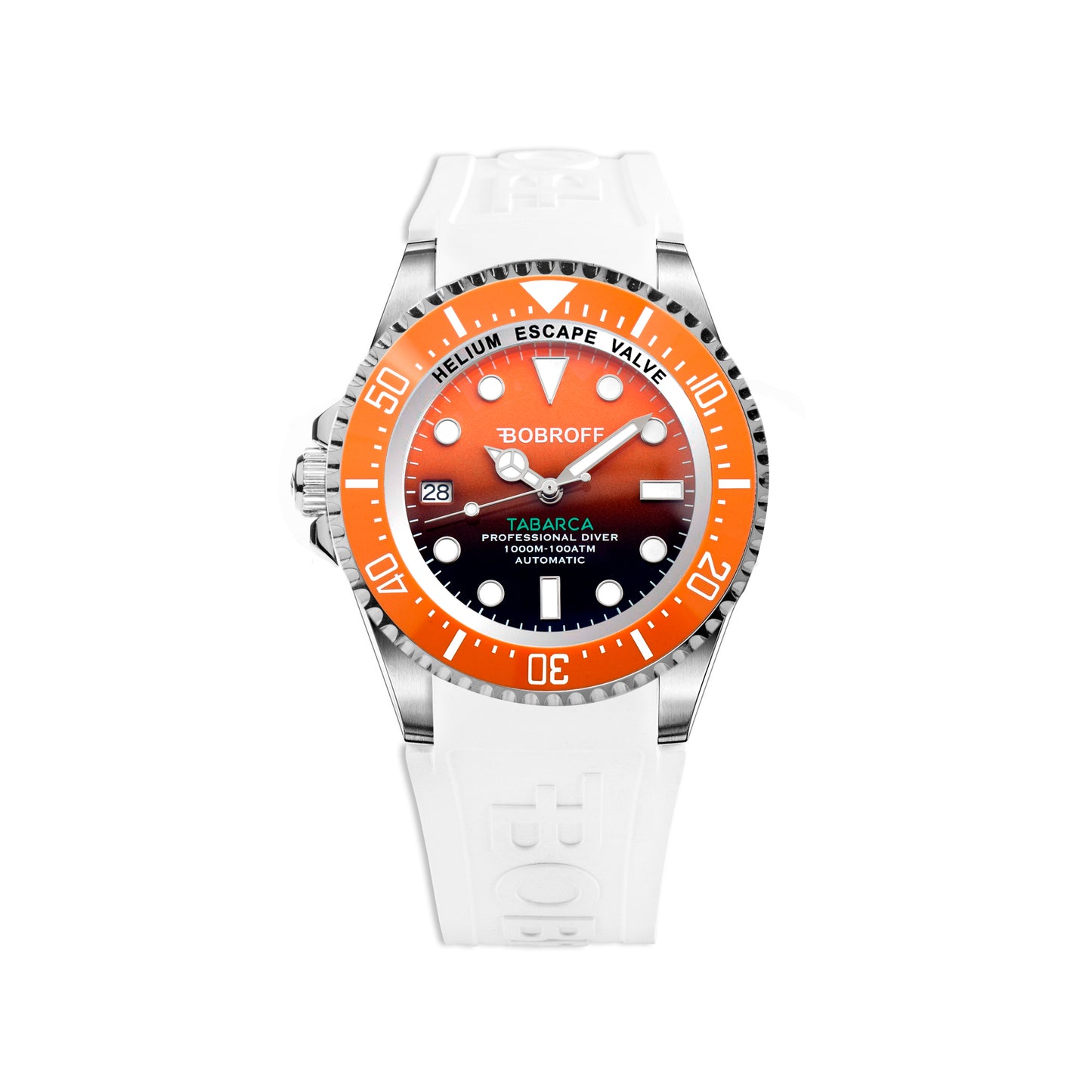 Bobroff BF0004ibn-BFSTB Heren Horloge 42mm 100 ATM
