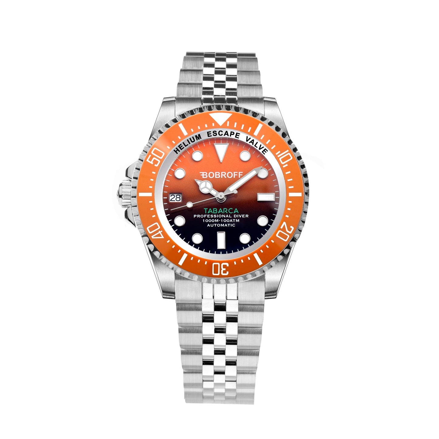 Bobroff BF0004ibn-BFSTJ Heren Horloge 42mm 100 ATM