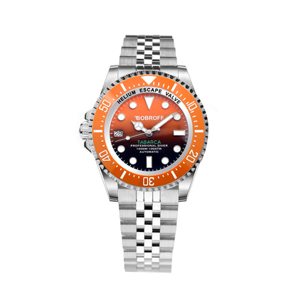 Bobroff BF0004ibn-BFSTJ Heren Horloge 42mm 100 ATM