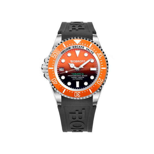 Bobroff BF0004ibn-BFSTN Heren Horloge 42mm 100 ATM
