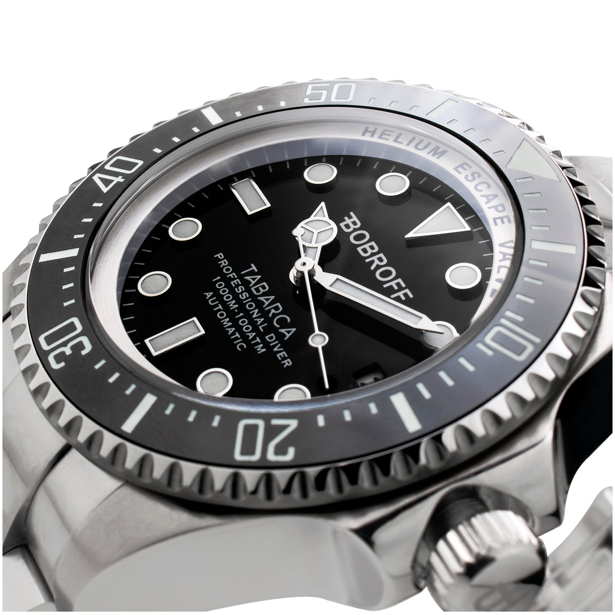 Bobroff BF0001 Heren Horloge 44mm 100ATM