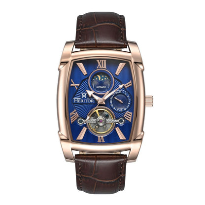 Heritor Automatic Valentin HERHS4404 Heren Horloge 38mm 5 ATM