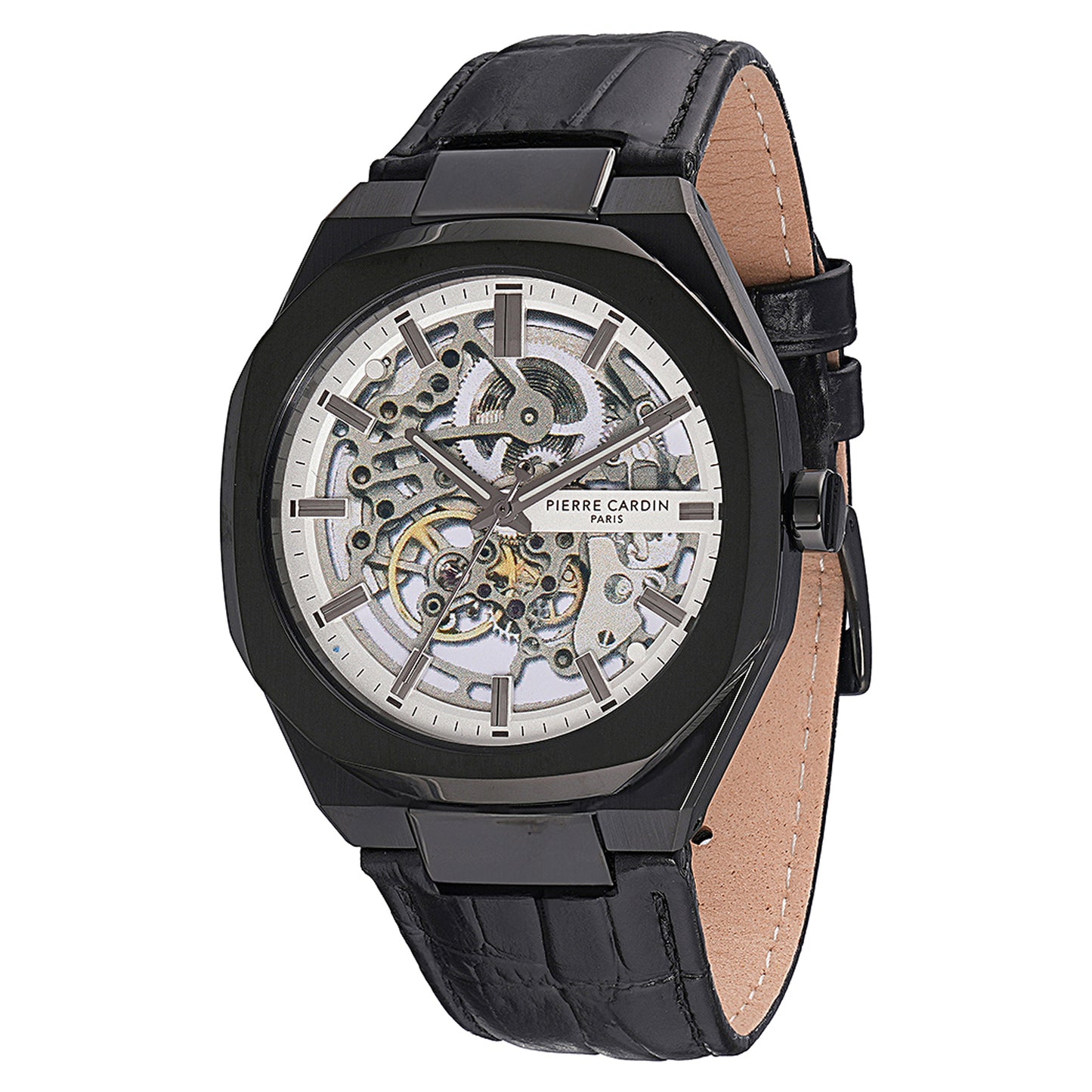 Pierre Cardin CF.1002.LB.1 Heren Horloge 42mm 5 ATM