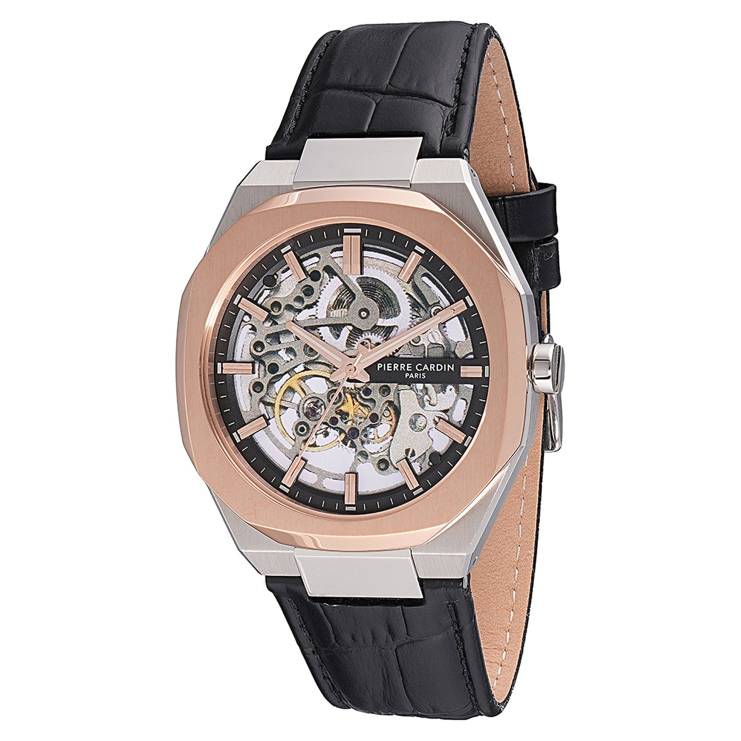 Pierre Cardin CF.1002.LB.2 Heren Horloge 42mm 5 ATM