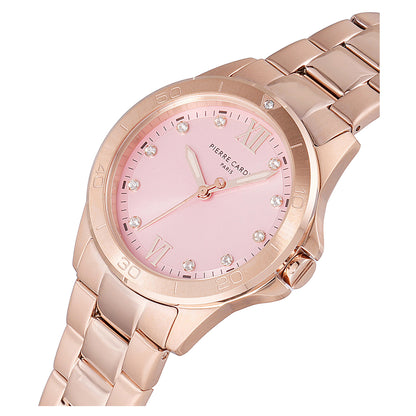 Pierre Cardin CF.1009.MR.1 Dames Horloge 34mm 3 ATM