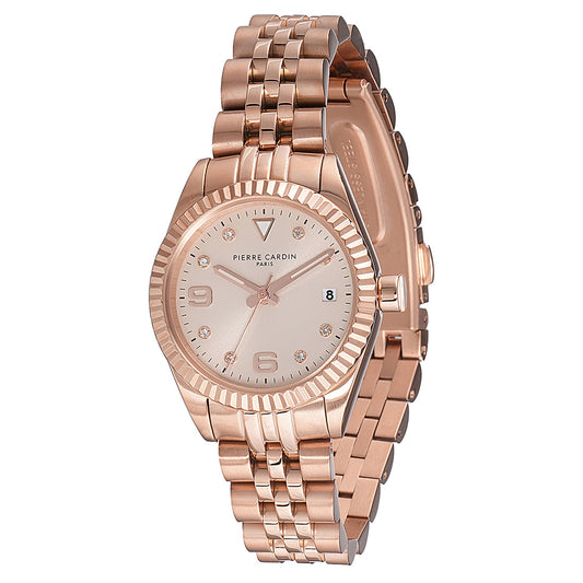 Pierre Cardin CF.1012.MR Dames Horloge 28mm 3 ATM