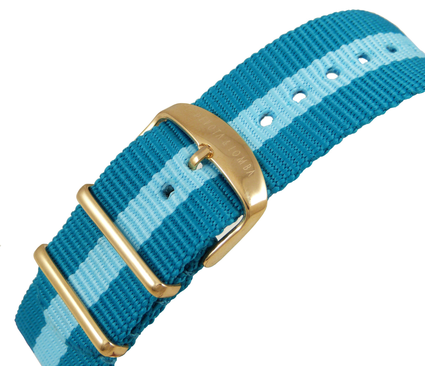 Devota & Lomba DL008MSPBLBL-02BLUE Heren Horloge 42mm 5 ATM