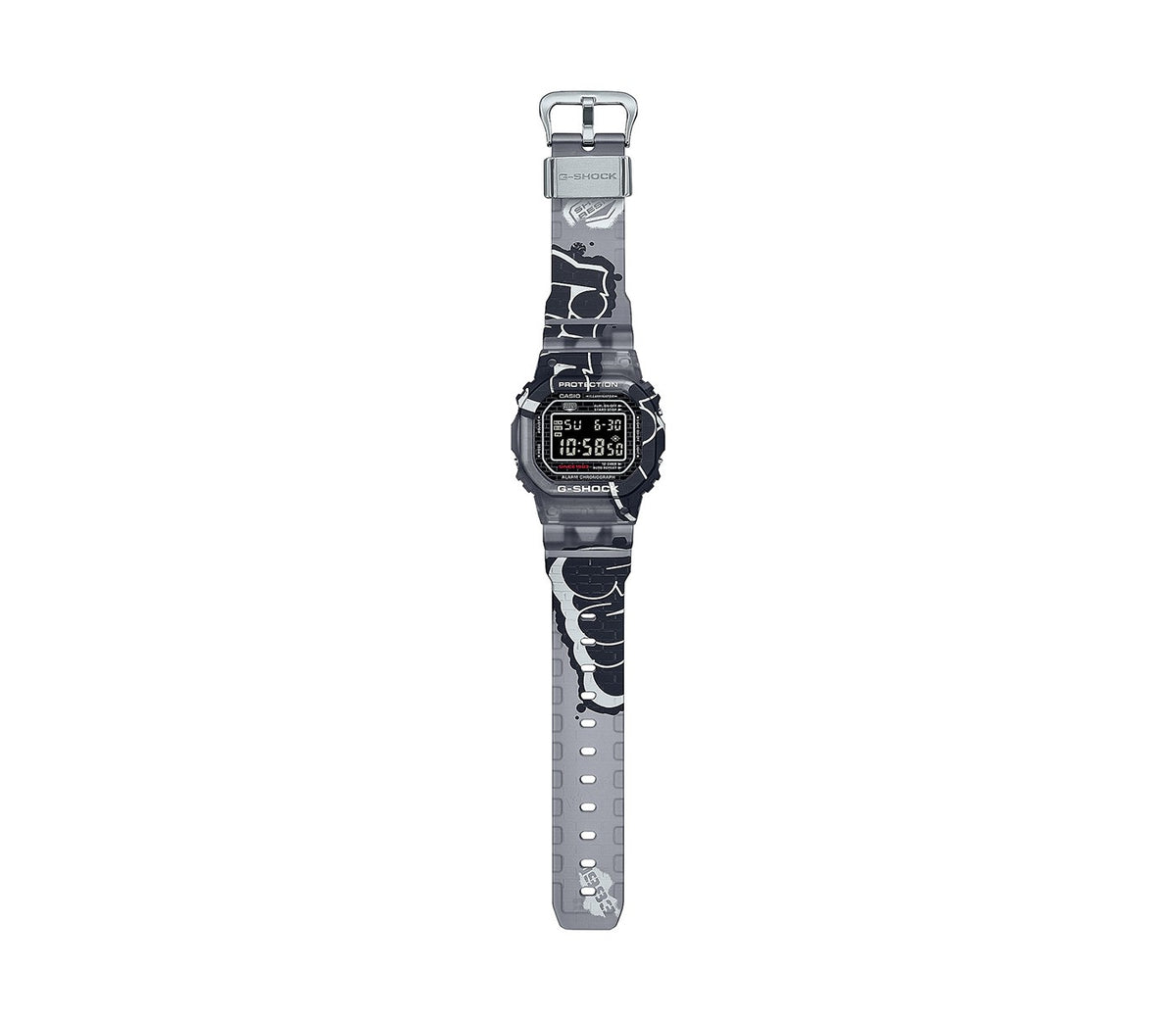 Casio DW-5000SS-1ER Heren Horloge 42,8 mm 10 ATM