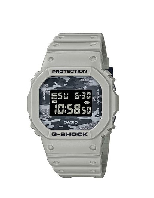 Casio DW-5600CA-8ER Heren Horloge 42,8 mm 10 ATM