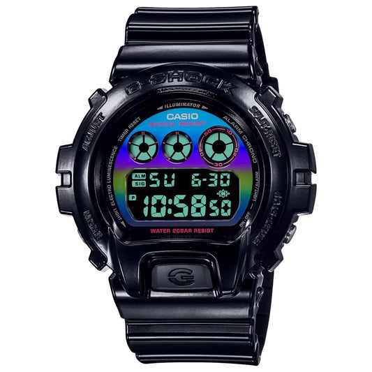 Casio DW-6900RGB-1ER Heren Horloge 54mm 20 ATM