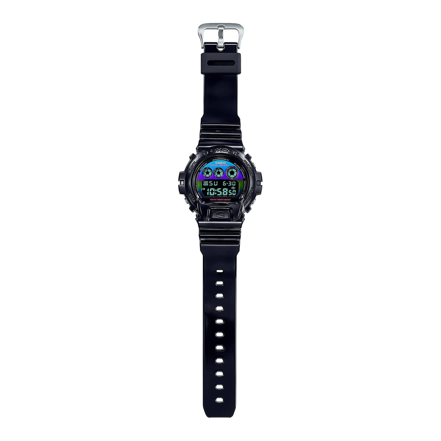 Casio DW-6900RGB-1ER Heren Horloge 54mm 20 ATM