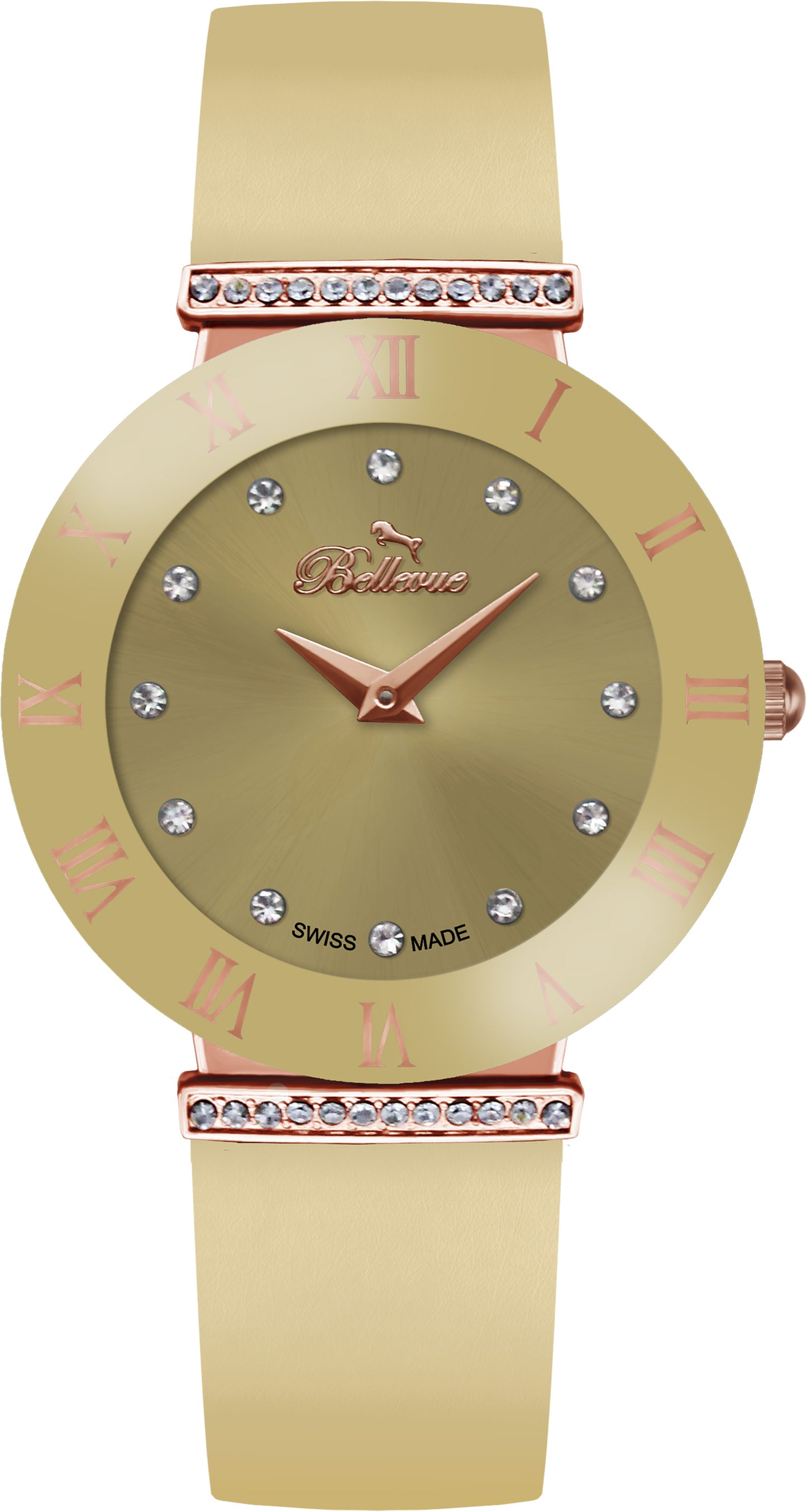 Bellevue E.106 Dames Horloge 26mm 5 ATM
