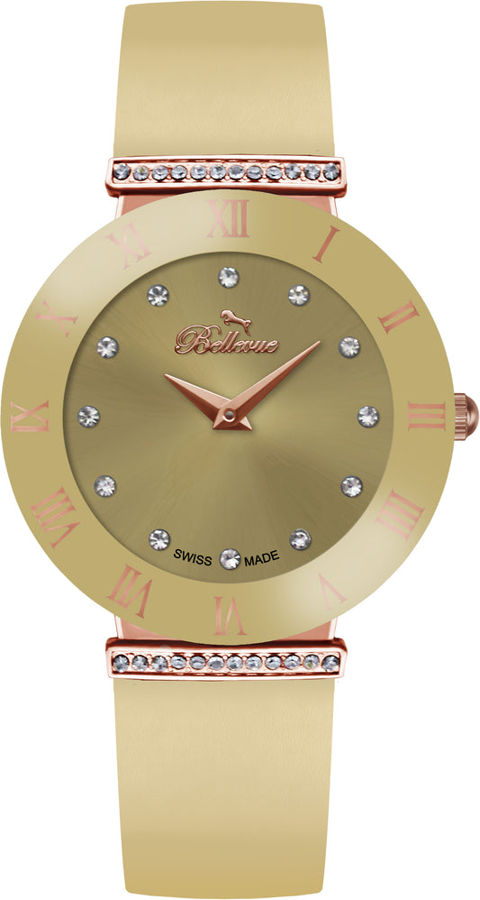 Bellevue E.106 Dames Horloge 26mm 5 ATM