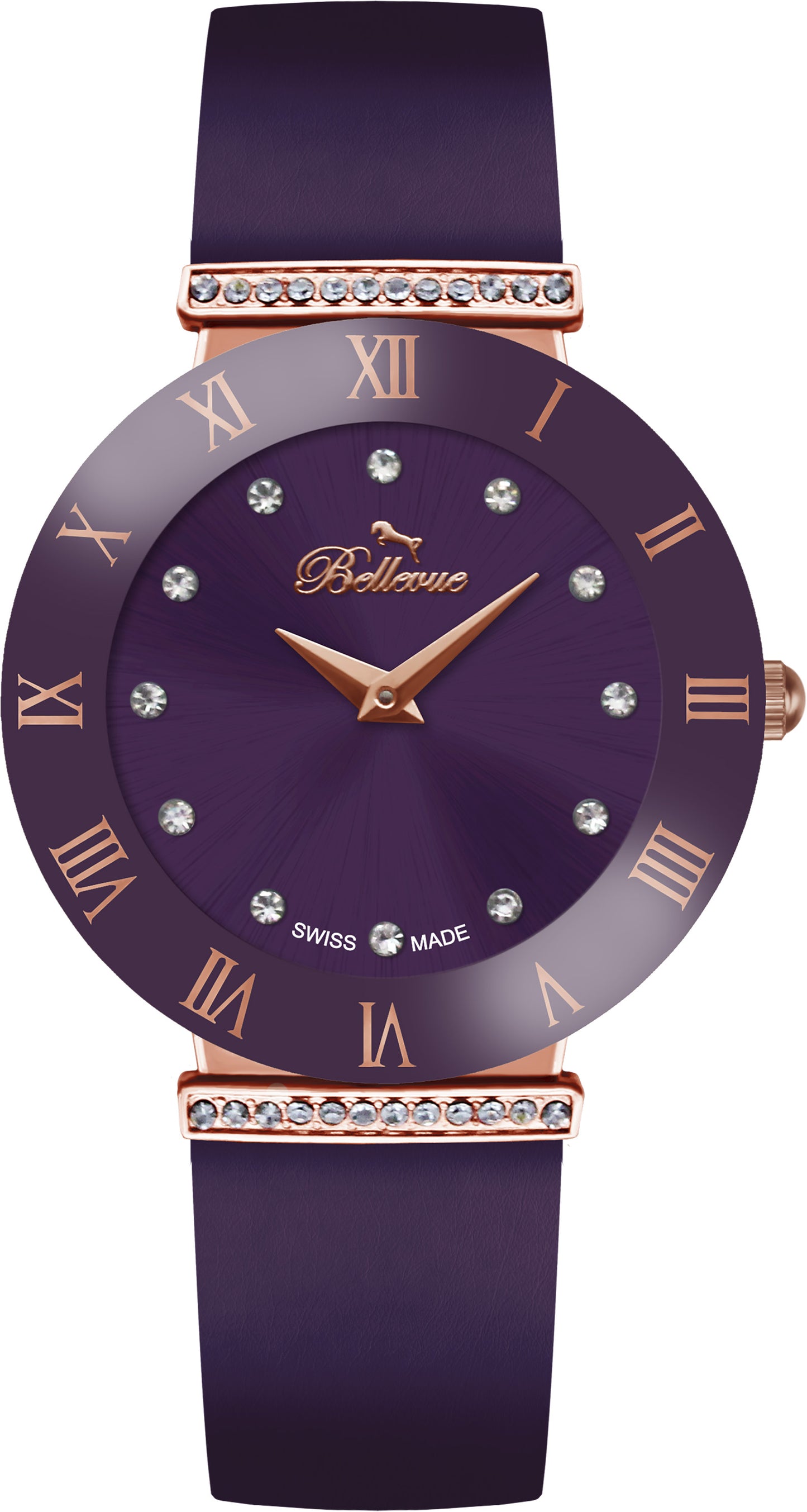 Bellevue E.114 Dames Horloge 26mm 5 ATM