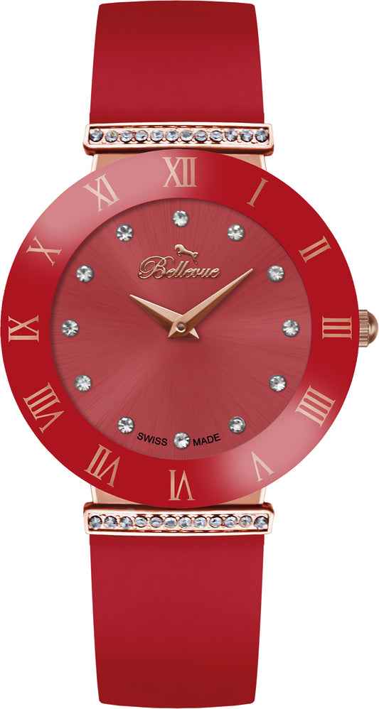 Bellevue E.118 Dames Horloge 26mm 5 ATM