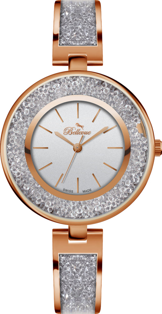 Bellevue E.68 Dames Horloge 33mm 3 ATM