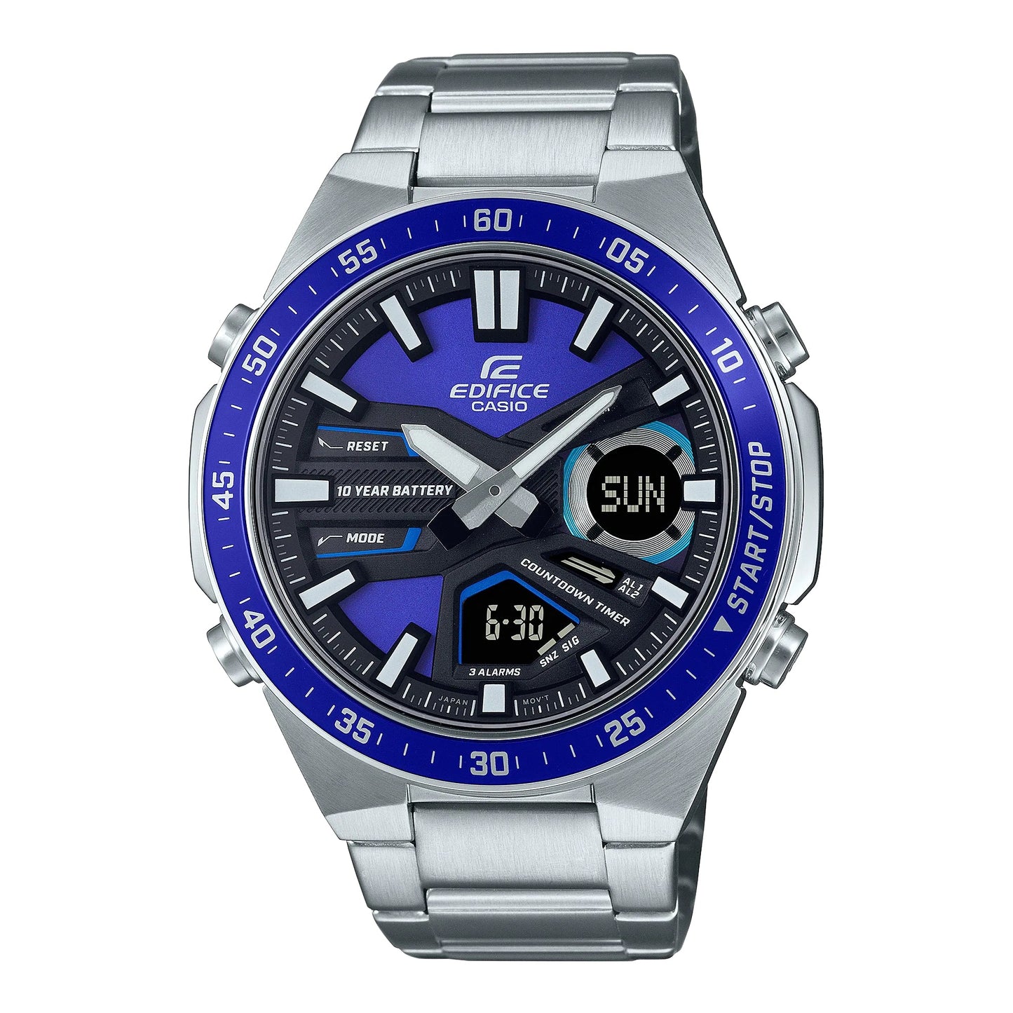 Casio EFVC110D2AVEF Heren Horloge 51.3 mm 46.9 mm 13.7 mm 10ATM