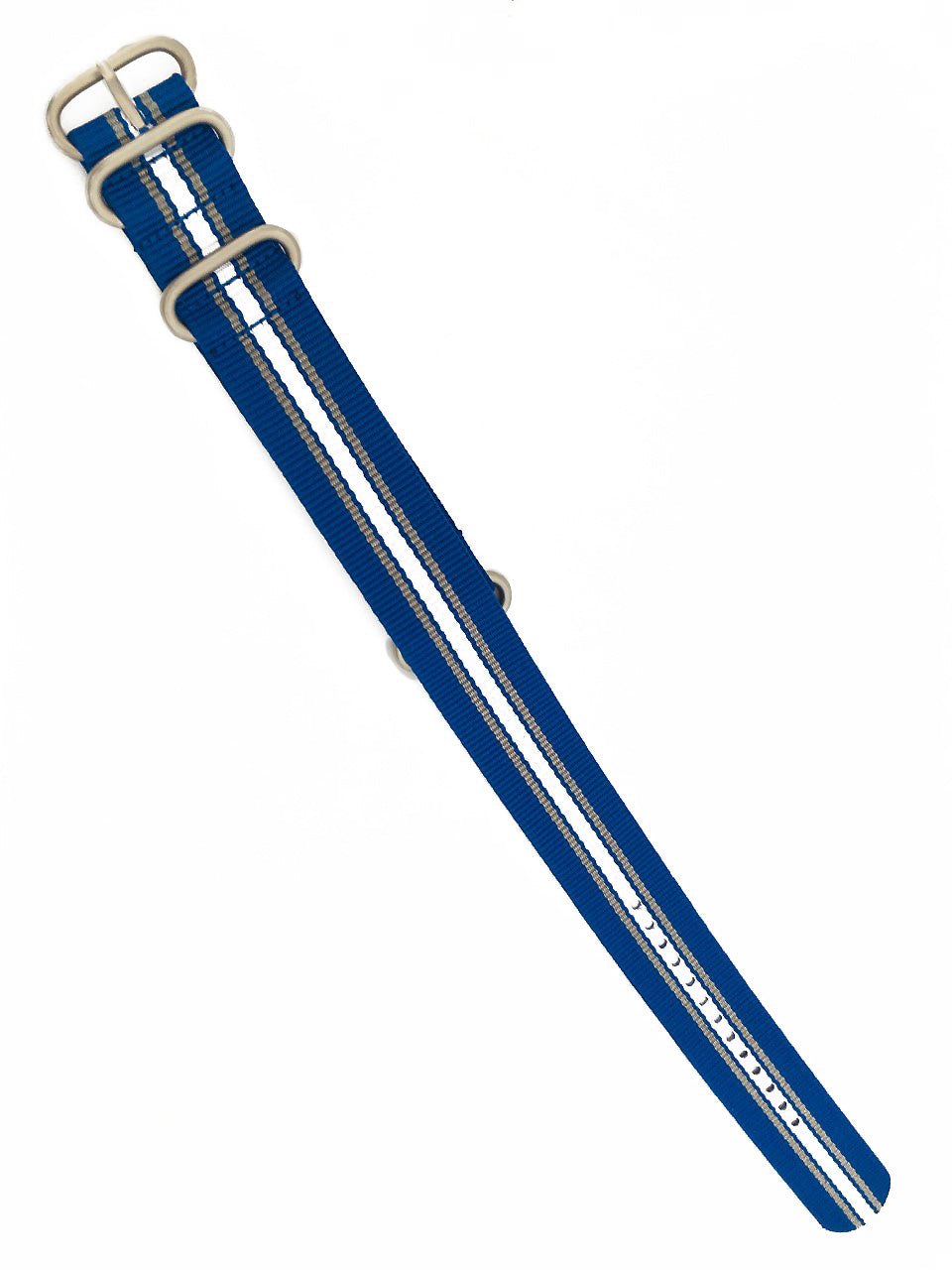 Ene ENES-AZ-GR-BL Heren Horlogebandje 23mm