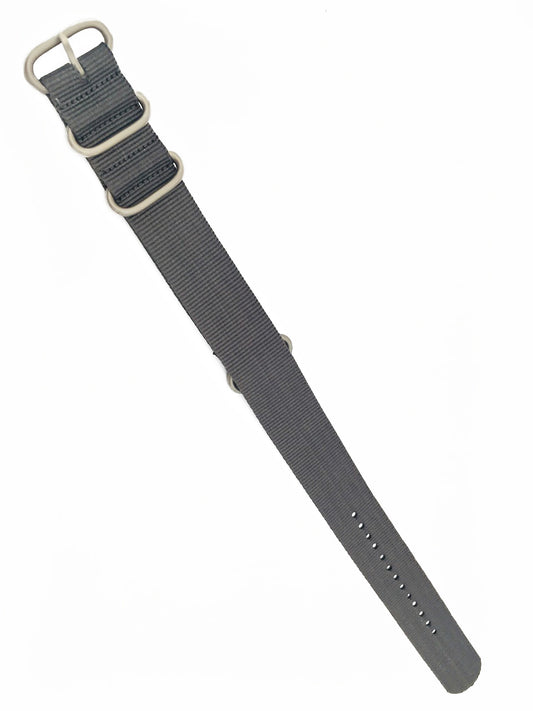Ene ENES-GR Heren Horlogebandje 23mm